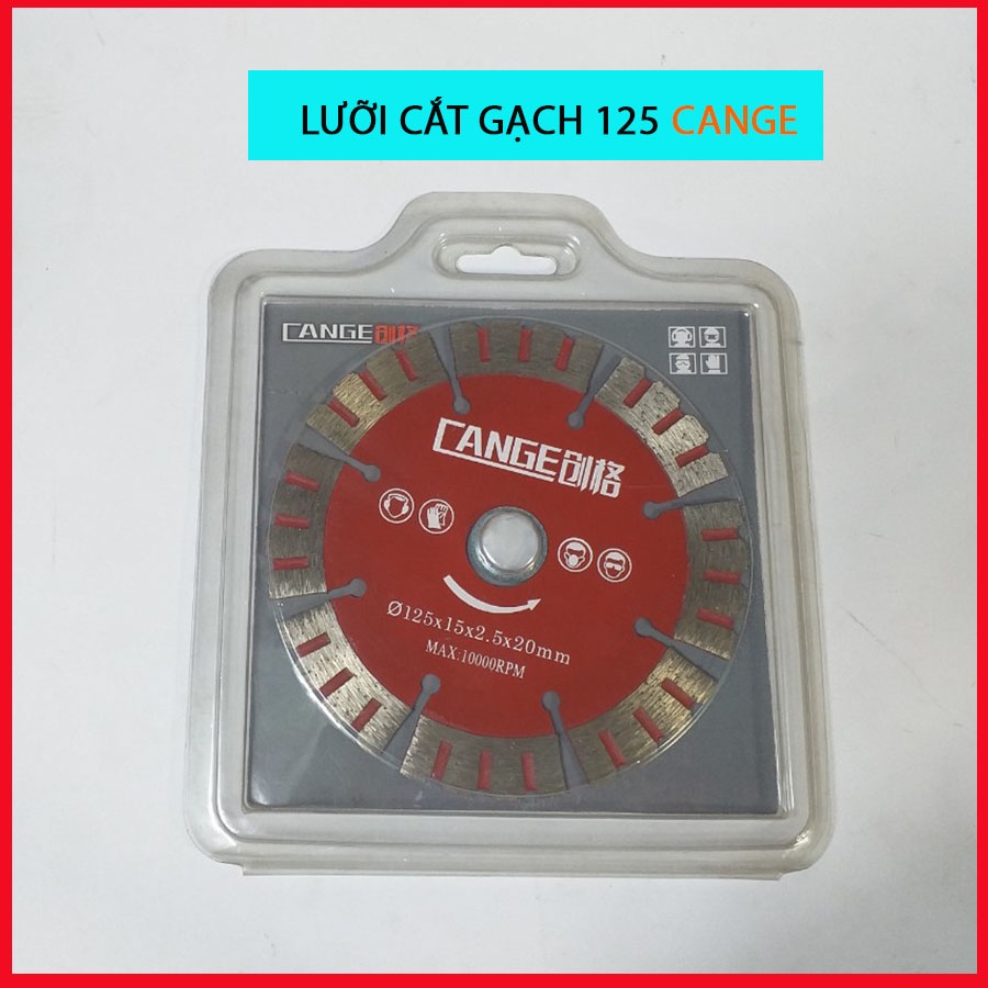 LƯỠI CẮT GẠCH - CẮT TƯỜNG - BÊ TÔNG PHI 125