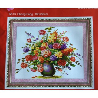 Tranh thêu chữ thập A813 cm chưa thêu