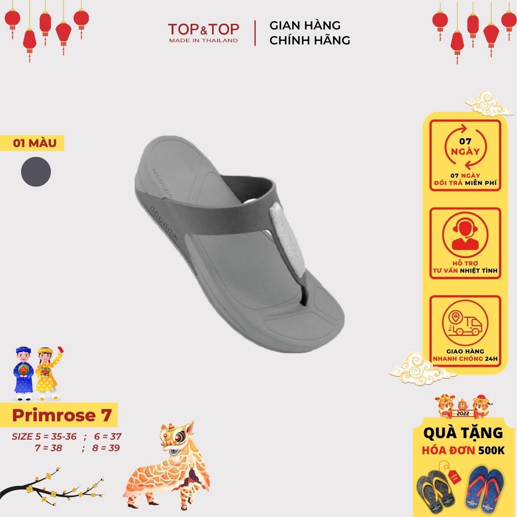 Dép Xỏ Ngón Độn Đế Thời Trang MONOBO Primrose 7