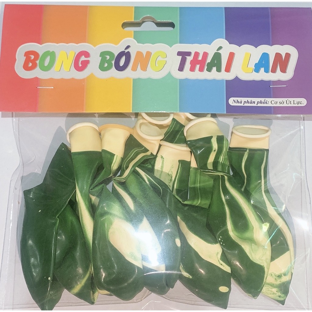 Bong Bóng Sơn Thủy  Đủ Màu set 100 quả