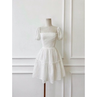 Đầm xoè cutout cột nơ