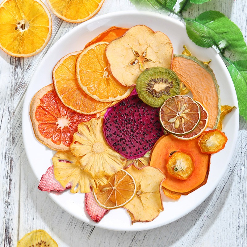 Sỉ trái cây sấy lạnh detox cơ thể - Trọng lượng 100 gram mỗi loại