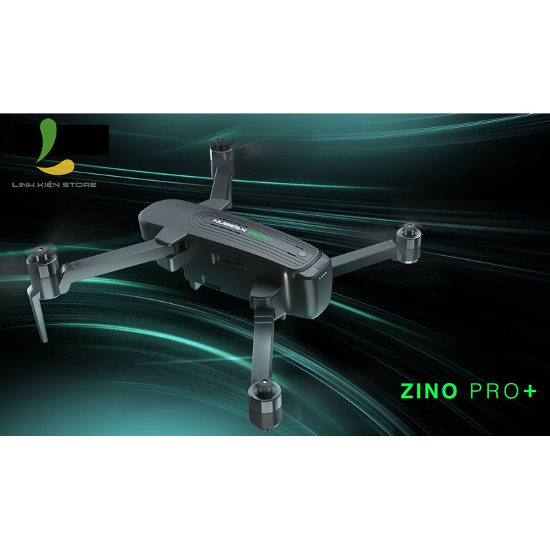 COMBO Flycam Hubsan Zino Pro Plus - Camera 4K, thời gian bay 43 phút, gimbal chống rung 3 trục