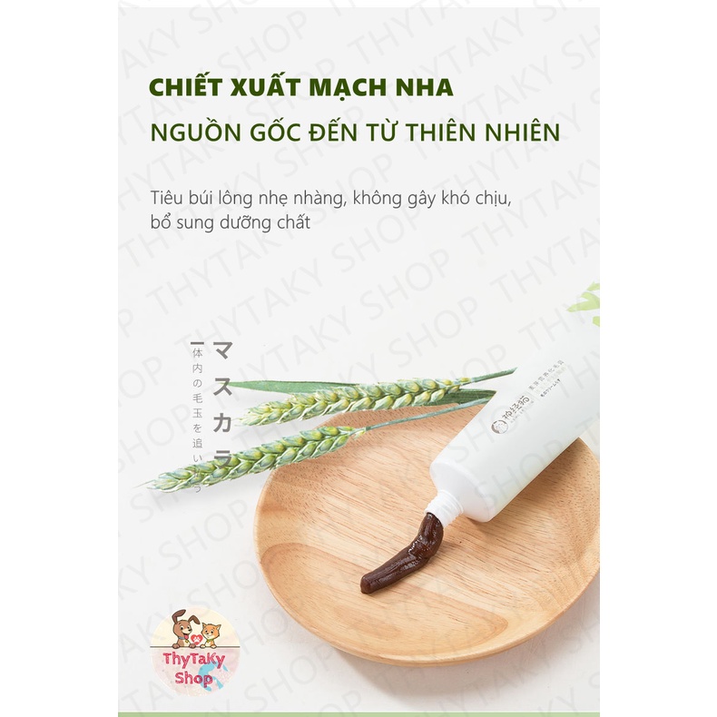 Gel dinh dưỡng hỗ trợ tiêu búi lông cho mèo 120G SJM