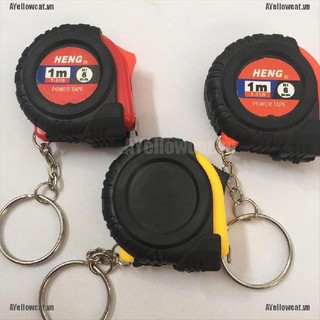 Thước Dây Mini Có Móc Khóa Dài 1m Bằng Nhựa Tiện Dụng