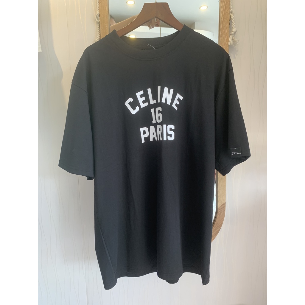 Áo Thun CEELINE PAARIS 16 🌹 FREESHIP 🌹 Áo Thun Local Brand Form Rộng Tay Lỡ, Màu Trắng, Đen - SUTU