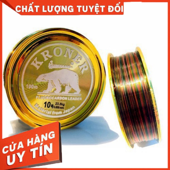 [ HOT GIẢM GIÁ ] Dây cước câu cá 7 màu KRONER - cước con gấu đủ kích cỡ Liên hệ : 0931.753.917