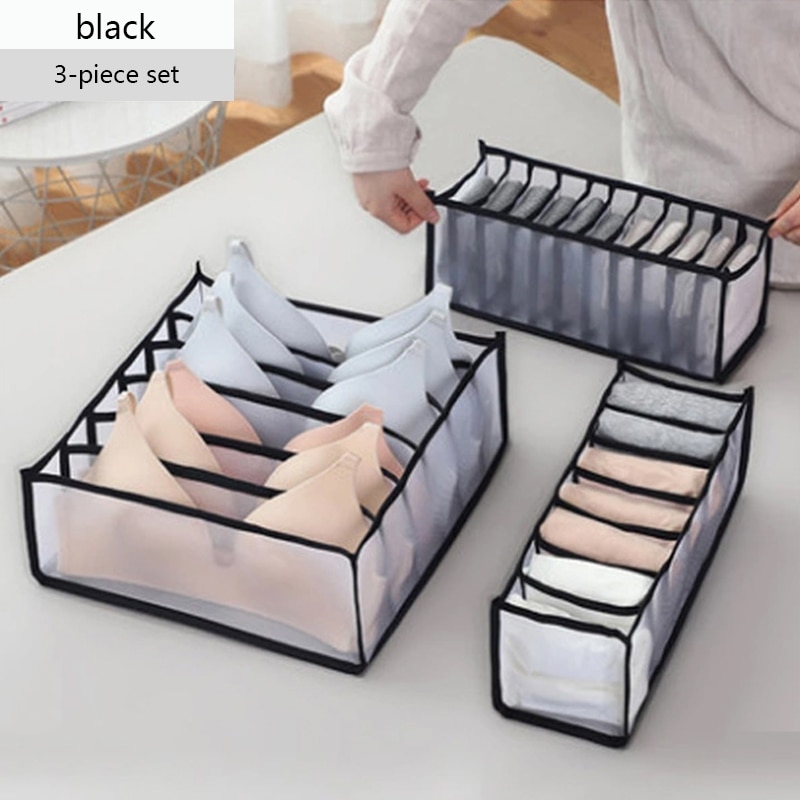 Hộp Đựng Đồ Lót Và Tất Nhiều Ngăn Tiện Dụng