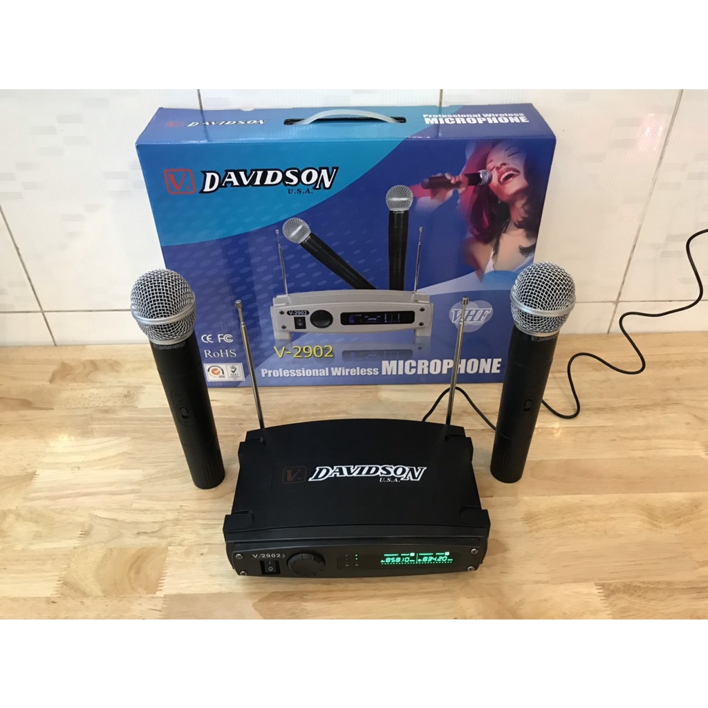 Micro không dây Davidson 2902 - Hàng loại 1