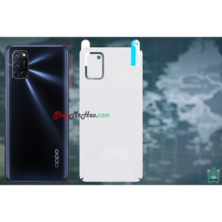 Dán dẻo ppf full màn hình - mặt sau lưng oppo a92 - trong và nhám