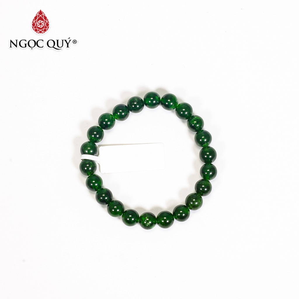 Vòng đá diopside mệnh hỏa, mộc - Ngọc Quý