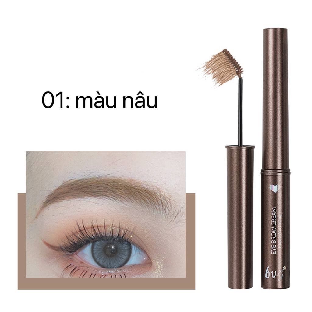 Mascara lông mày BUG nghiêng 45 độ chống thấm nước lâu trôi ZUZU
