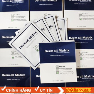 [CHÍNH HÃNG] Mặt nạ Derm all Matrix - lẻ 1 miếng