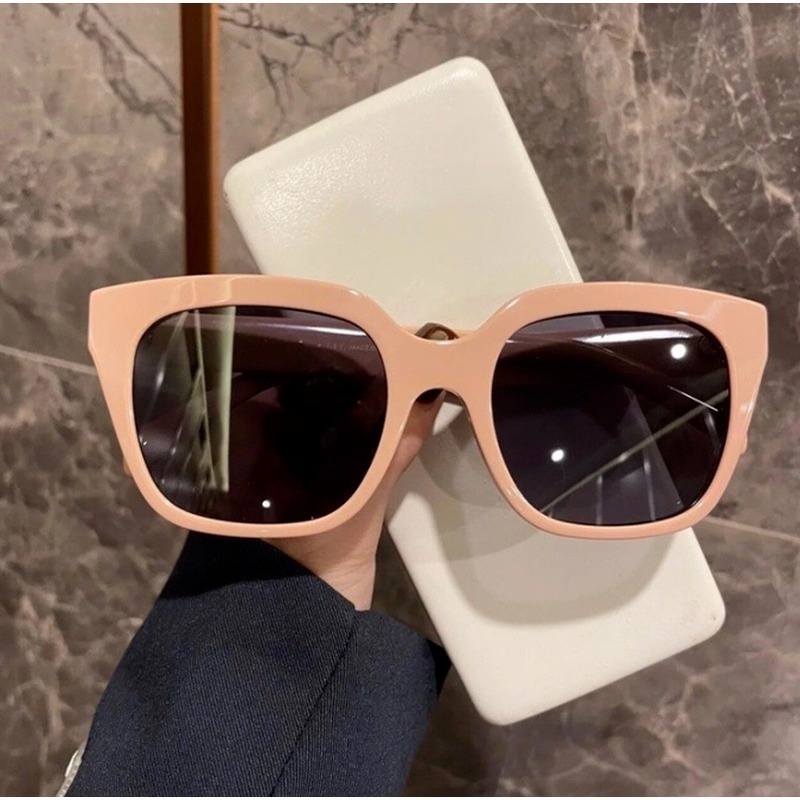 (KIQI-FASHION) COD Kính Mát Hình Mắt Mèo Chống Tia Uv400 Thời Trang