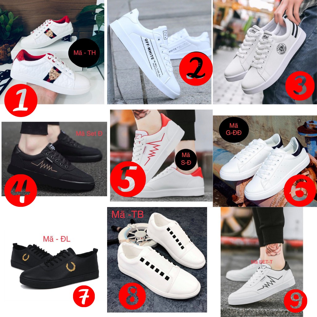 [ Đồng Giá] Full Mẫu Giày Sneaker Thể Thao Hot Trend Nam Nữ Đẹp - Giầy Cổ Thấp Cao Cấp Hàng Loại 1 | BigBuy360 - bigbuy360.vn