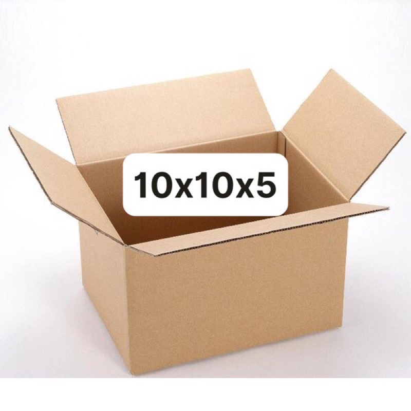 Hoả Tốc Hộp Carton 10x10x5 cm - 50 Hộp