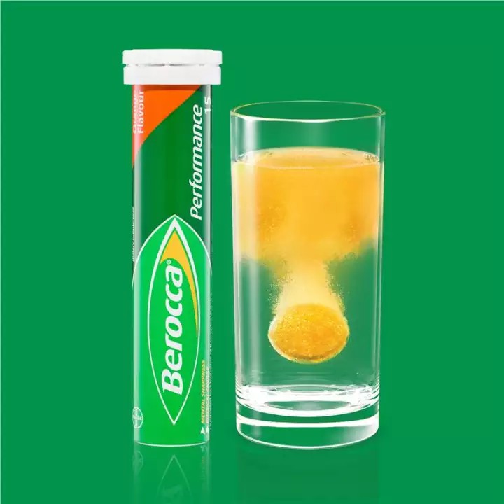 Viên sủi bổ sung Vitamin Berocca Performance Nhập Khẩu Úc