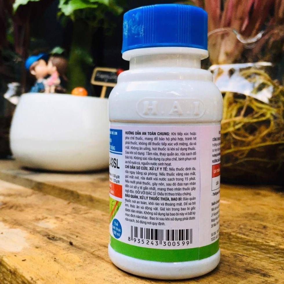 Phân bón lá DEKAMON 22.43SL chai 100ml, phân bón lá kích thích sinh trưởng mạnh hơn atonik