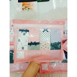 Set 7 quần Chip GU UNIQLO 100% Cotton (Hàng nội địa Nhật)