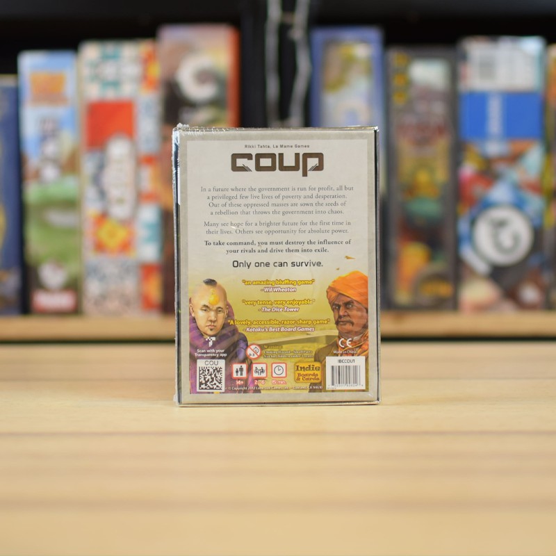 Trò Chơi Thẻ Bài Boardgame Coup - Cuộc Chiến Quyền Lực