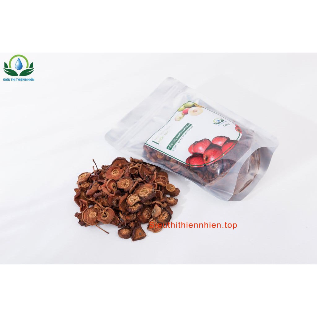 Trà sơn tra ( táo mèo ) sấy khô đóng túi zip thương hiệu Mộc Sắc
