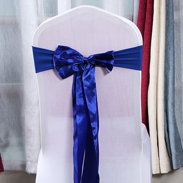 1 Dây Ruy Băng Thắt Nơ Trang Trí Ghế Đám Cưới Dài 17x275cm