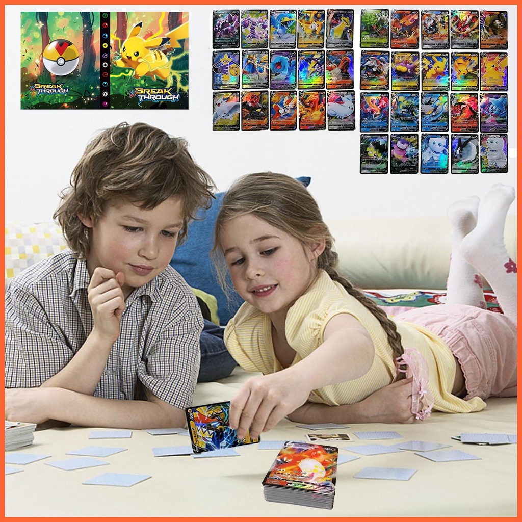 Album Đựng Thẻ Bài Pokemon 240 Ngăn Cho Bé
