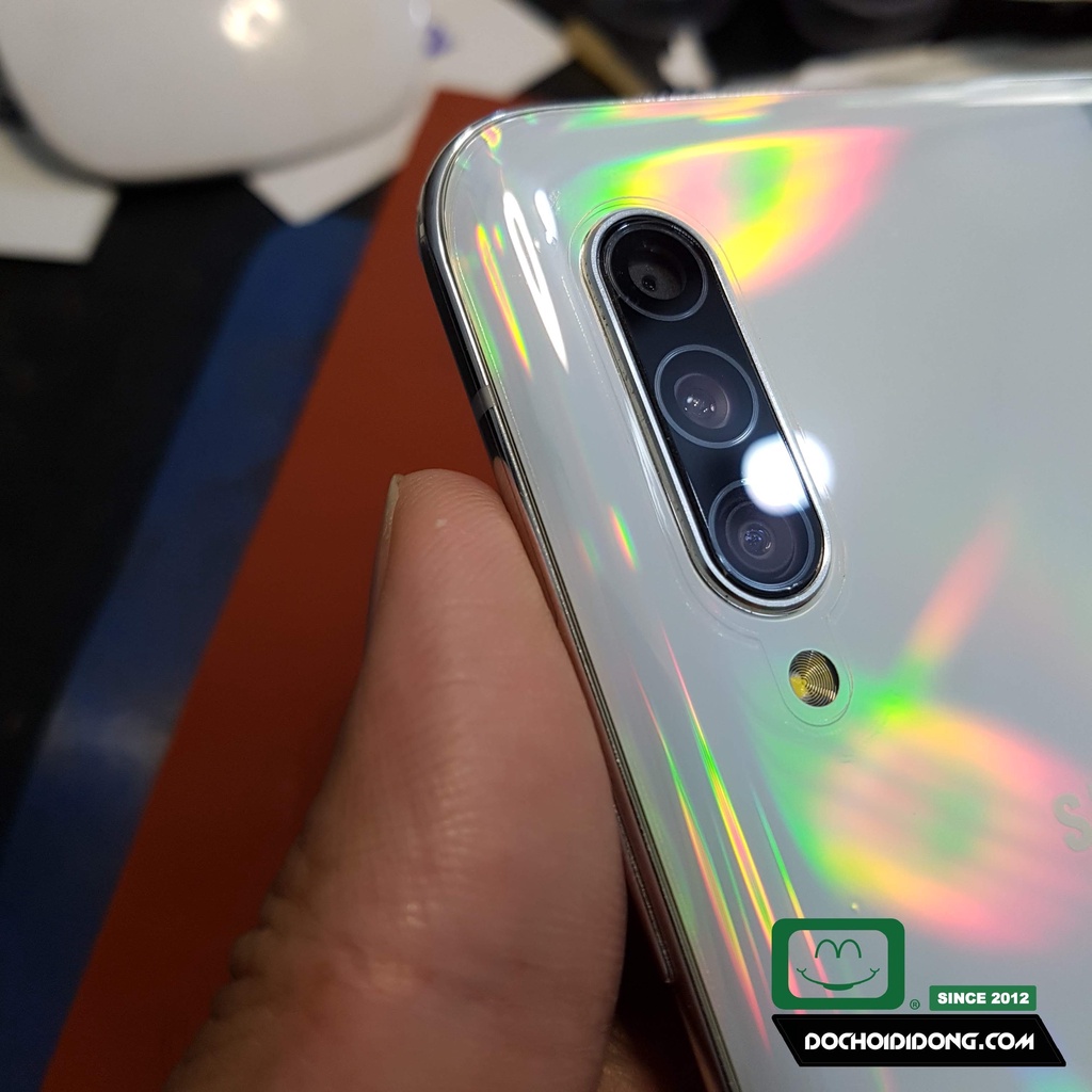 Miếng dán cường lực camera Samsung A90 5G nguyên liệu nhựa nano cao cấp