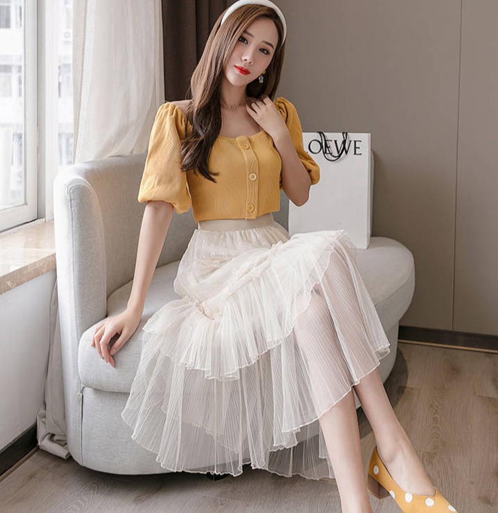 Chân Váy Voan Xòe Thời Trang Mùa Xuân 2021 Cho Nữ | BigBuy360 - bigbuy360.vn