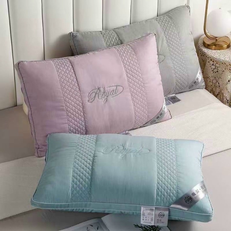 2 Ruột gối cao cấp hoàng gia chất liệu lông vũ nhân tạo không xẹp Giá rẻ