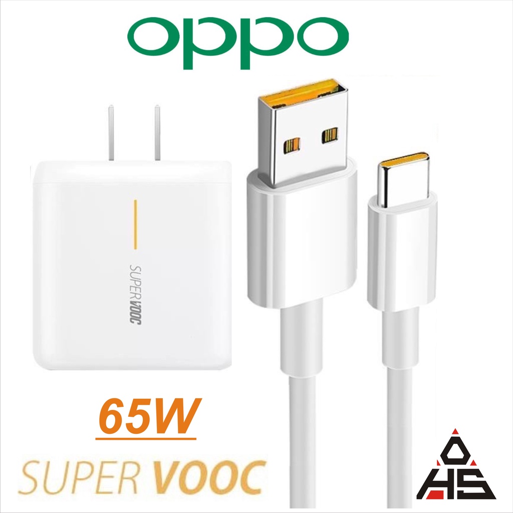 Bộ Sạc Oppo Công Nghệ Sạc Type-C Siêu Nhanh 65W Sạc Chính Hãng .
