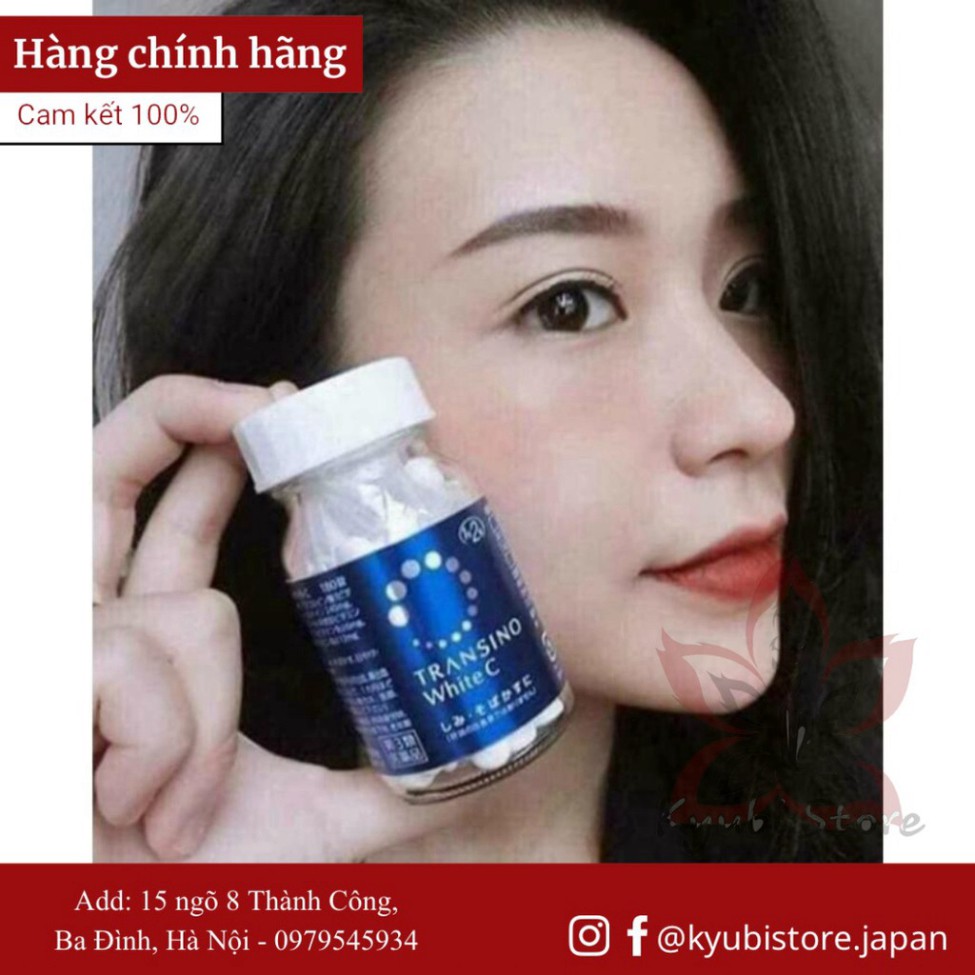 [Nhật nội địa] Viên uống trắng da Transino White C Clear Nhật Bản