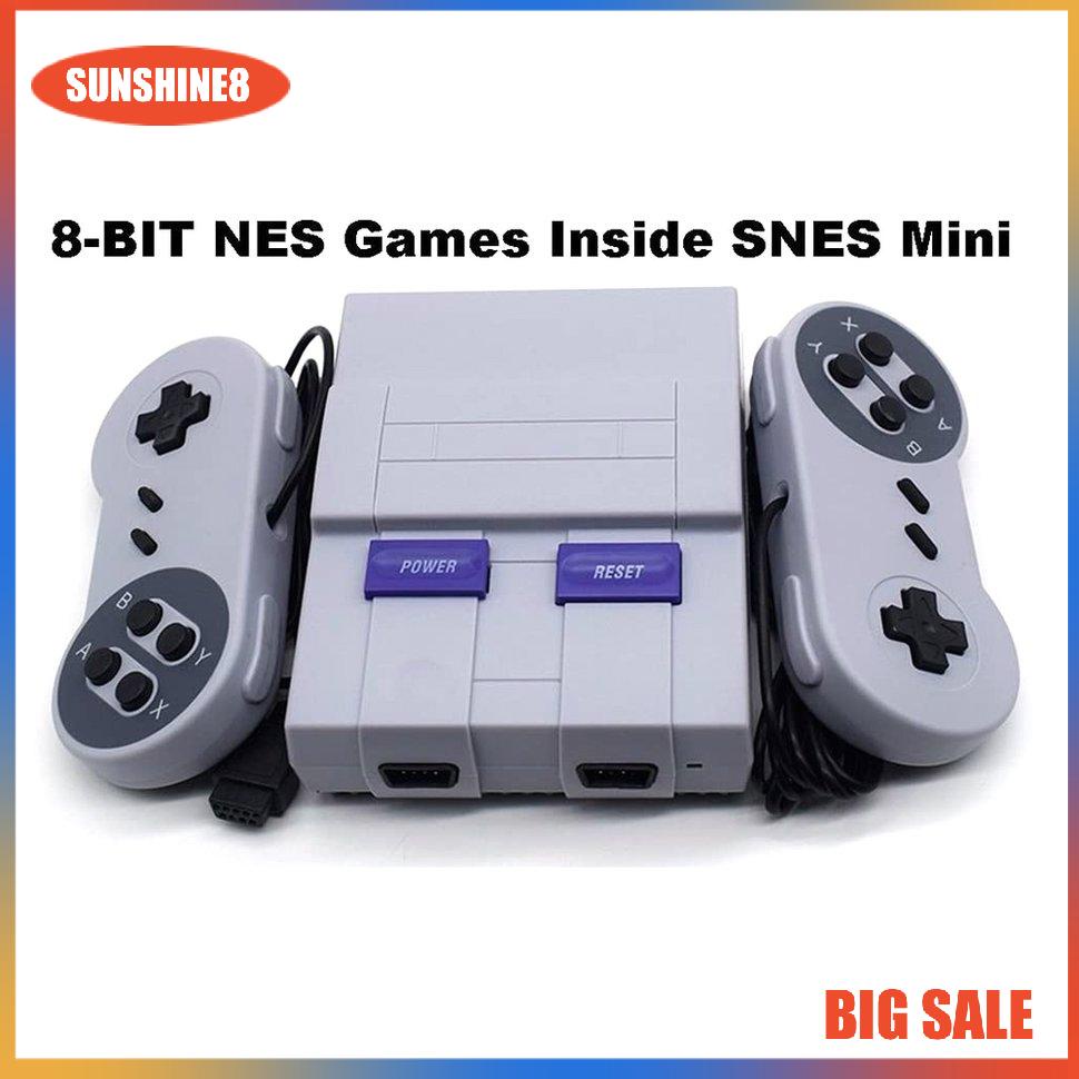 【SUN】Nes Super Classic Tv Game Consoles 16-Bit Built-In 660 Classic Games Console