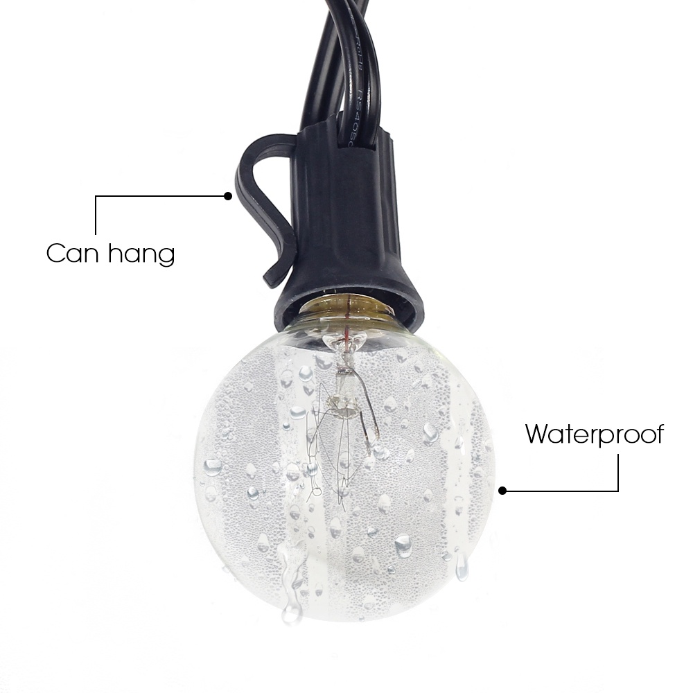 Dây Đèn LED Hình Vuông 6M Trang Trí Giáng Sinh Lãng Mạn