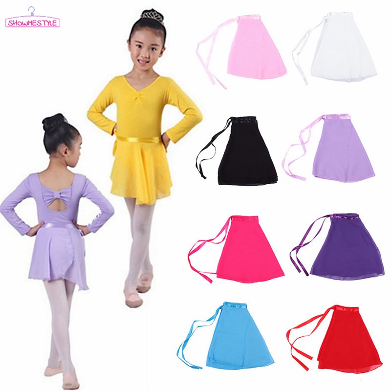 Váy múa ballet phối dây hợp thời trang cho trẻ em/người lớn