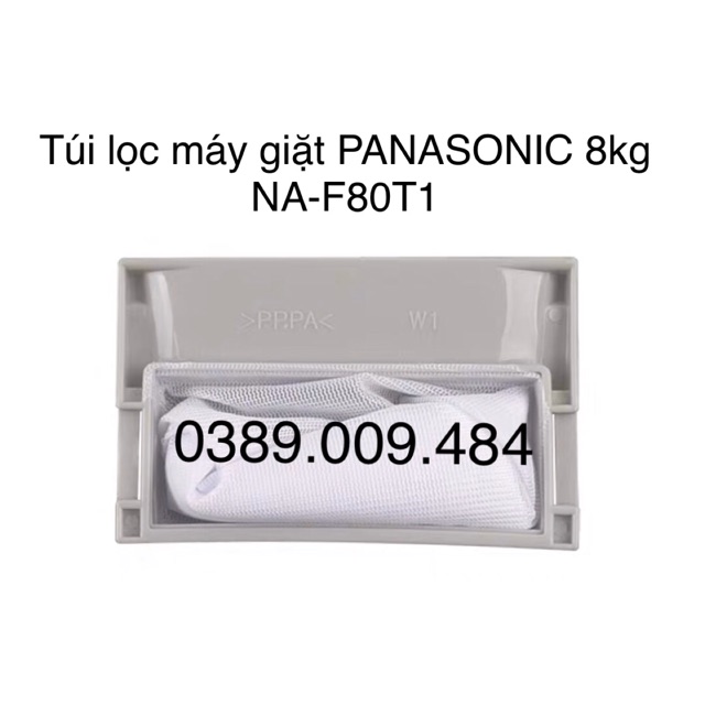 Túi lọc máy giặt Panasonic 8kg NA-F80T1