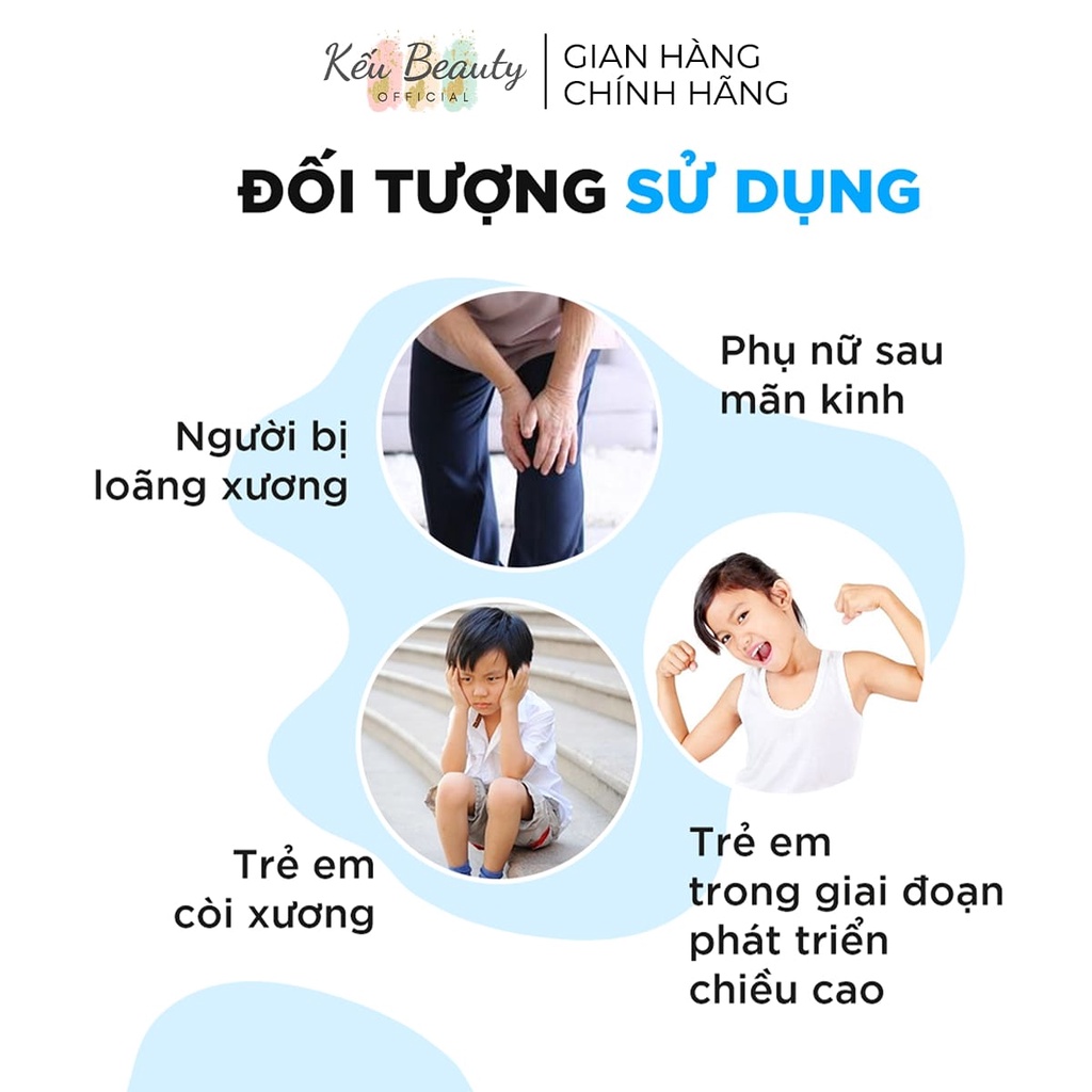 Viên uống bổ sung canxi DHC calcium + CBP chắc khỏe xương 30 và 90 ngày (120 và 360 viên)
