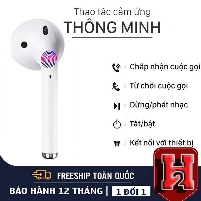 Công Nghệ 5.0 Kèm Đốc Sạc,Cảm Biến Tự Động Kết Nối📌Tai Nghe Bluetooth 12i  Inpods📌Full Màu Sắc Hàn Quốc Thời Trang