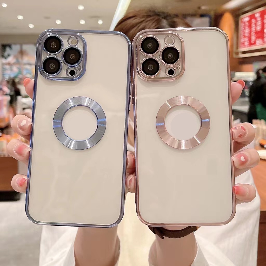 Ốp Lưng Trong Suốt Cho Điện Thoại iPhone 13 Pro Max 11 12 Pro Max