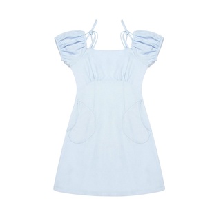 Usthebasic - Đầm Cupid Lace-Back Mini Dress