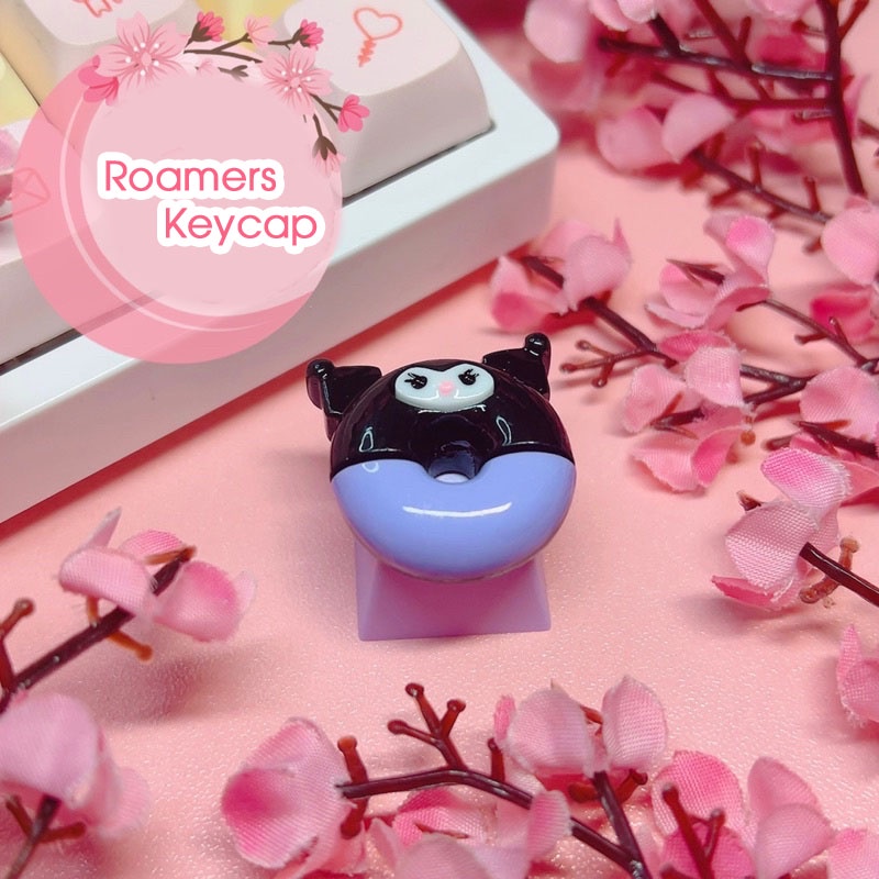 Keycap Donut Cinnamoroll Siêu Đẹp Đáng Yêu R4 PBT (007_CH)