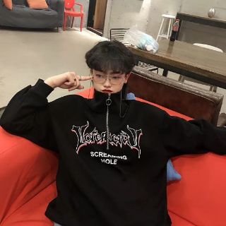 Áo Sweater phối Zip
