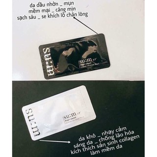 ( Chuẩn auth) Mặt nạ thải độc bọt Sum