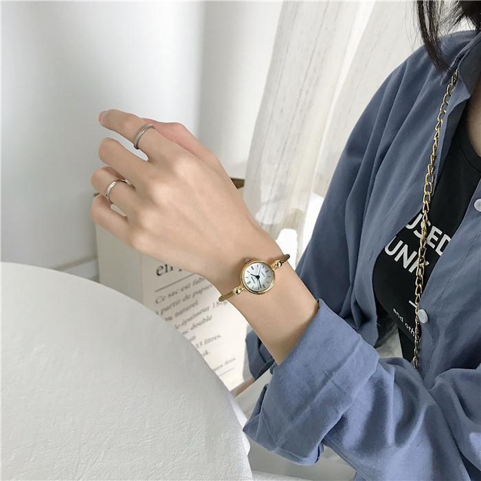 Đồng Hồ Đeo Tay Winner Chống Nước Chống Trầy Xước Dây Kim Loại retro Chất Lượng Cao 23