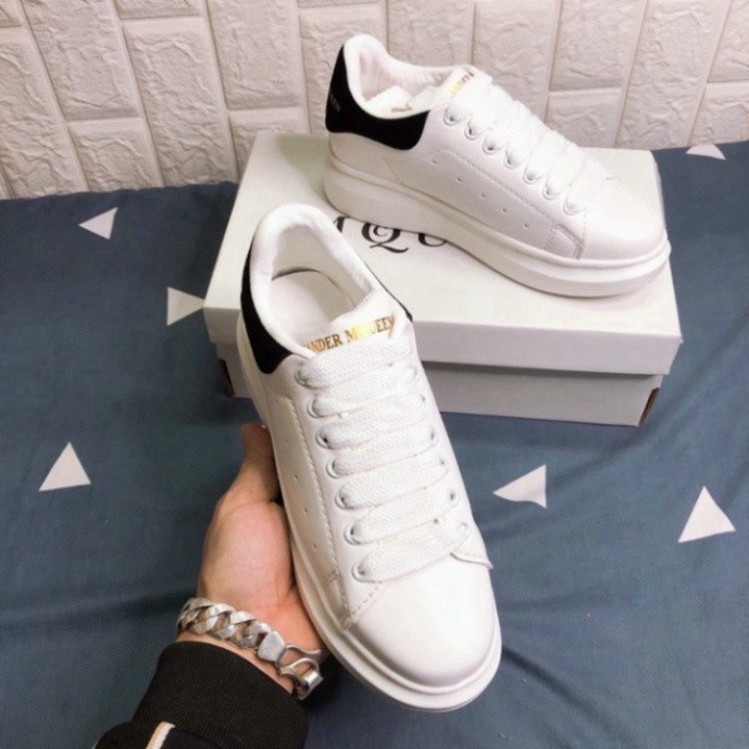 Giày Thể Thao MCQUEEN trắng nam nữ học sinh sinh viên T11 S11 | BigBuy360 - bigbuy360.vn