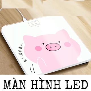  Cân sức khoẻ sạc usb cao cấp siêu cute