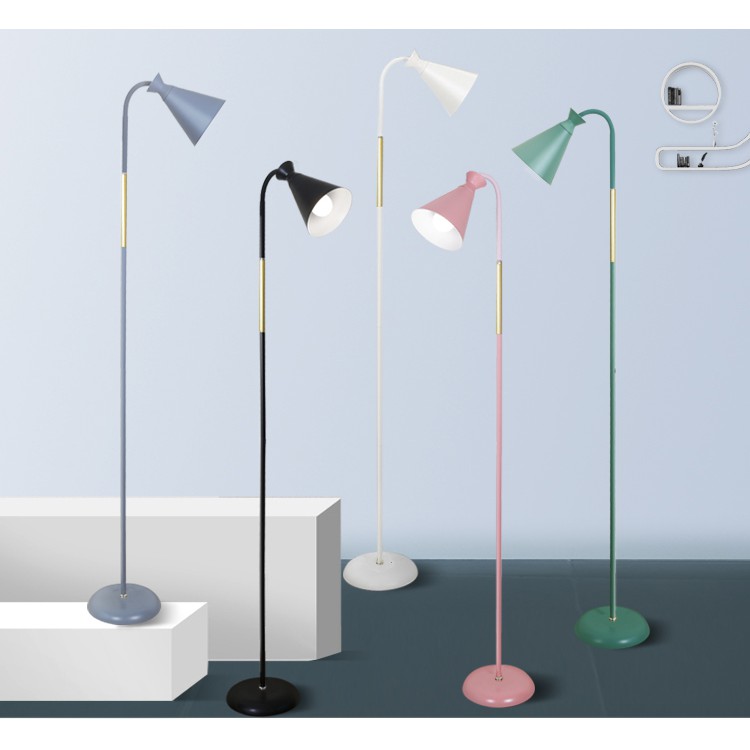 TnP DECOR - Đèn đứng phong cách Bắc Âu nhiều màu