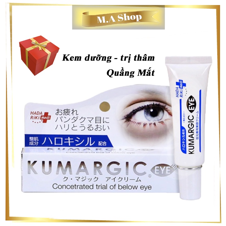 Kem Giảm Thâm Quầng Mắt Kumargic - Giảm Bọng Mắt 20gr