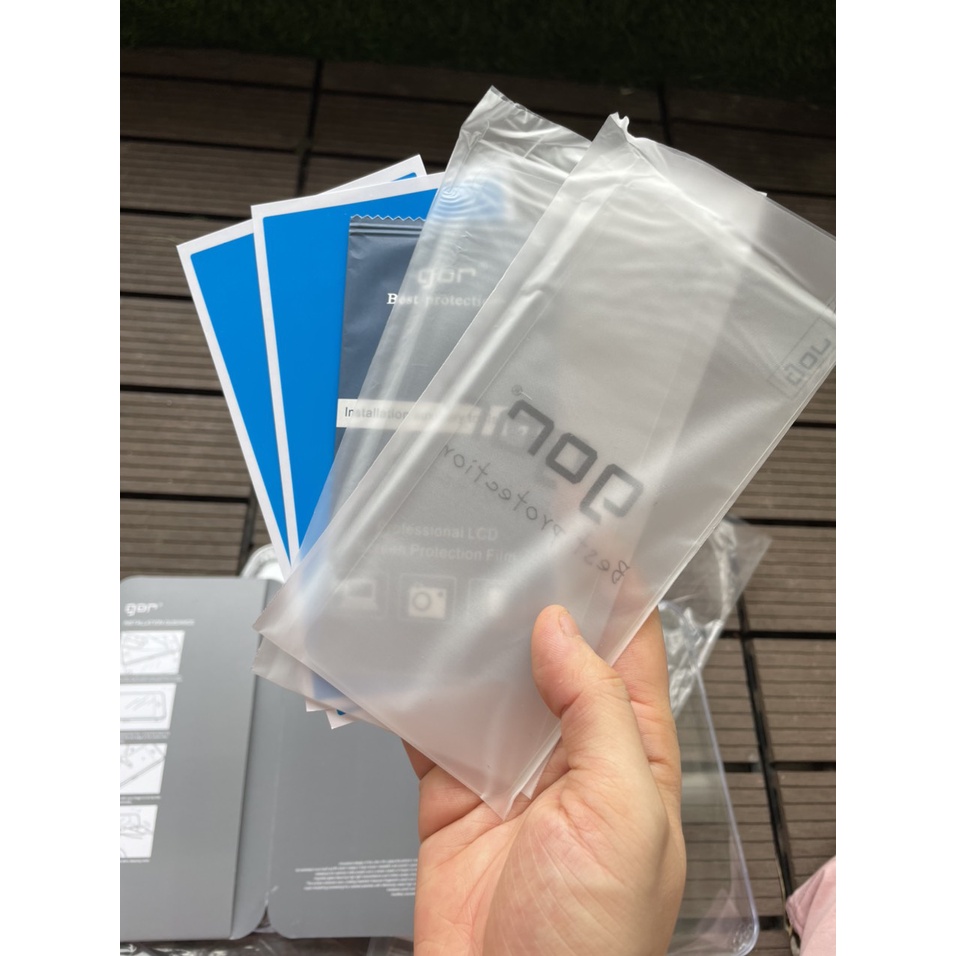 Bộ 2 kính cường lực Gor Xiaomi Redmi Note 11 , Note 11S 4G, Note 11 Pro trong suốt, siêu cảm ứng