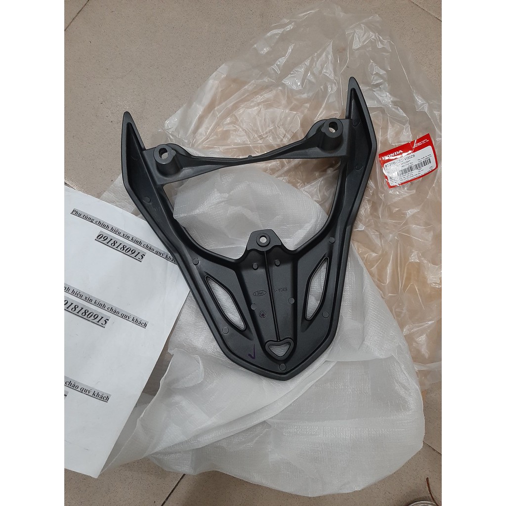 Tay dắt sau tay sách vision 2021-2022-2023 màu đen mờ honda